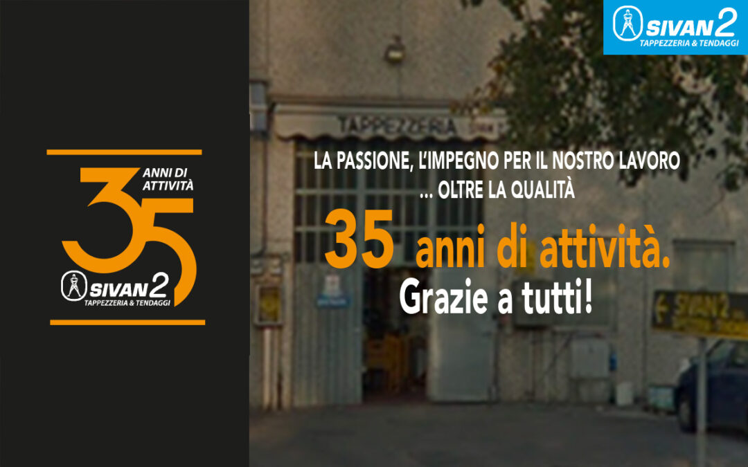 SIVAN2 e i suoi primi 35 anni di attività. Grazie a tutti!